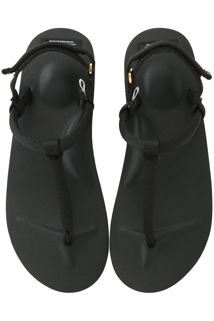 スイコック/SUICOKEのCOKO-W トングサンダル(ブラック/NOG-405-W)