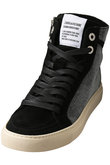 ZV1747 HIGH FLASH SPARKLE + SUEDE ハイカットスニーカー