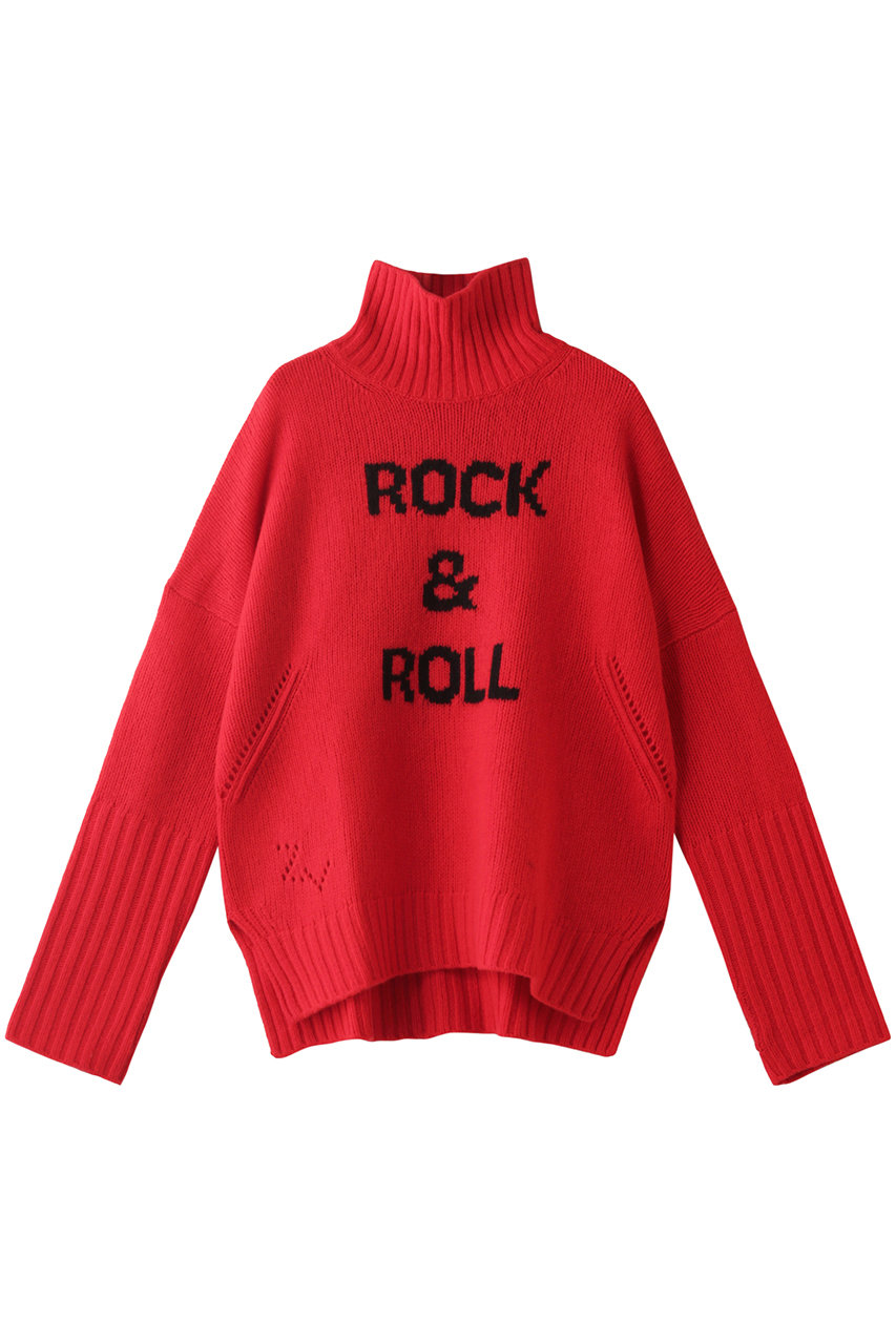 ZADIG & VOLTAIRE ザディグ エ ヴォルテール ALMA MW RR SWEATER ニット レッド