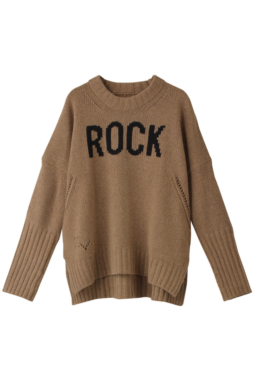 ZADIG & VOLTAIRE ザディグ エ ヴォルテール MALTA MW ROCK ニット コニャック