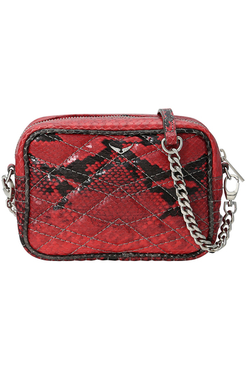 SALE y50%OFFz ZADIG & VOLTAIRE UfBO G He[ XS BOXY SNAKE obN bh