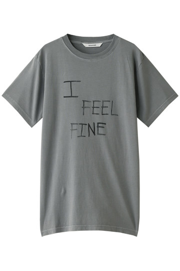 SALE 【50%OFF】 ZADIG & VOLTAIRE ザディグ エ ヴォルテール メンズ(MENS)TIBO FINE SHORT SLEEVE Tシャツ グレー