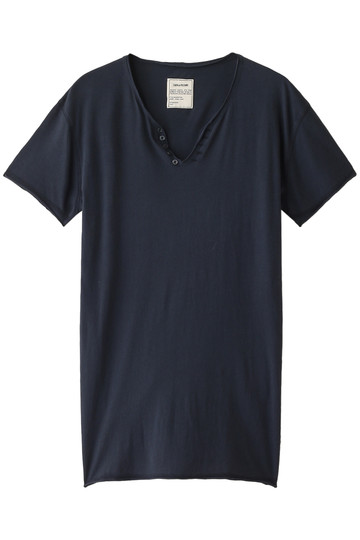 SALE 【50%OFF】 ZADIG & VOLTAIRE ザディグ エ ヴォルテール メンズ(MENS)TUNISIEN MONASTIR カットソー ネイビー