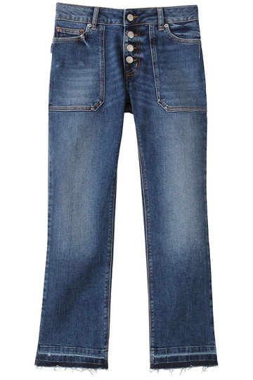 ZADIG & VOLTAIRE ザディグ エ ヴォルテール LONDA BRUT JEAN フロントボタンデニム ブルー