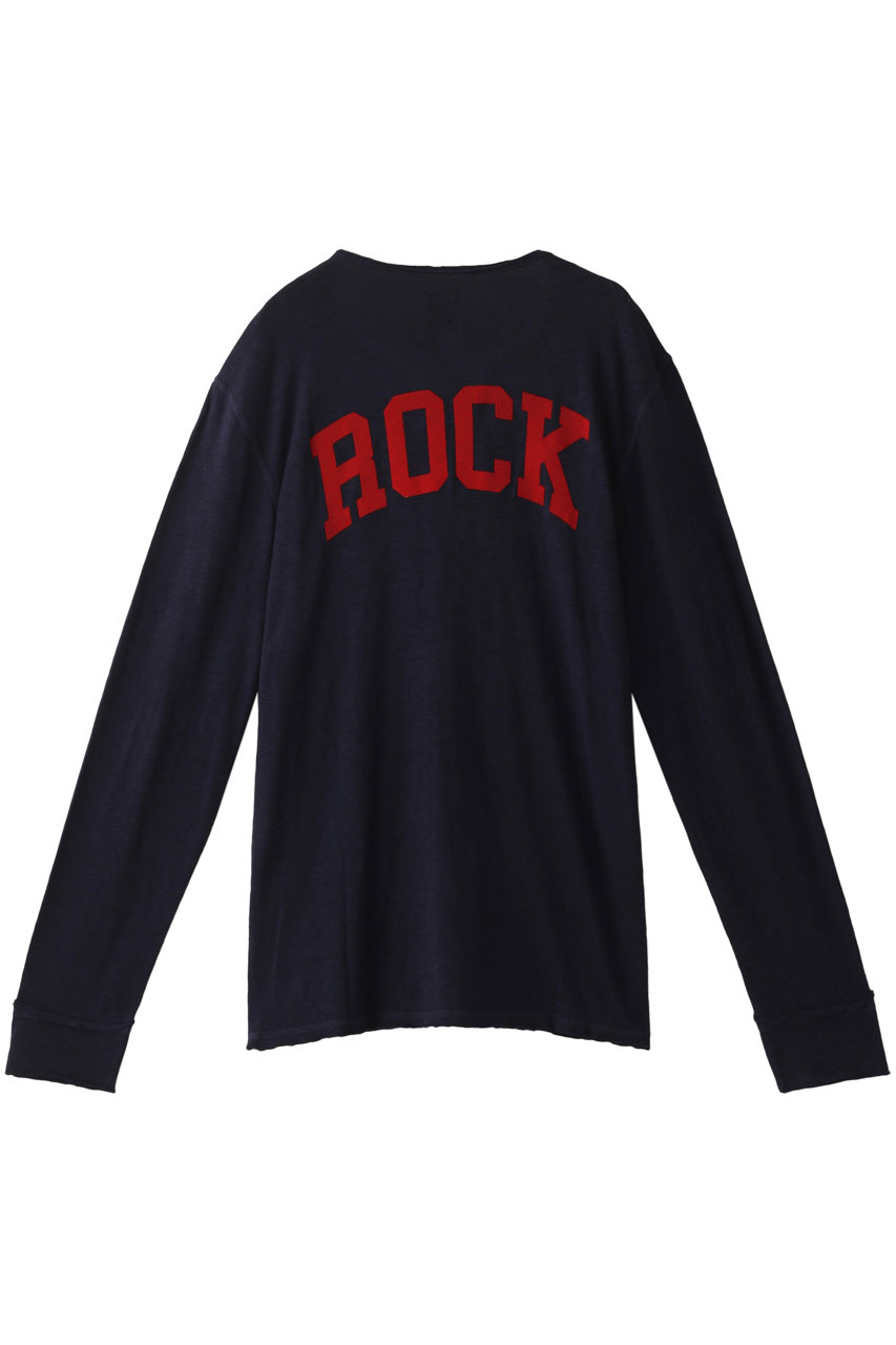 ZADIG & VOLTAIRE ザディグ エ ヴォルテール メンズ(MENS)MONASTIR ML ROCK TUNISIEN FLOCK ROCK DOS カットソー ネイビー