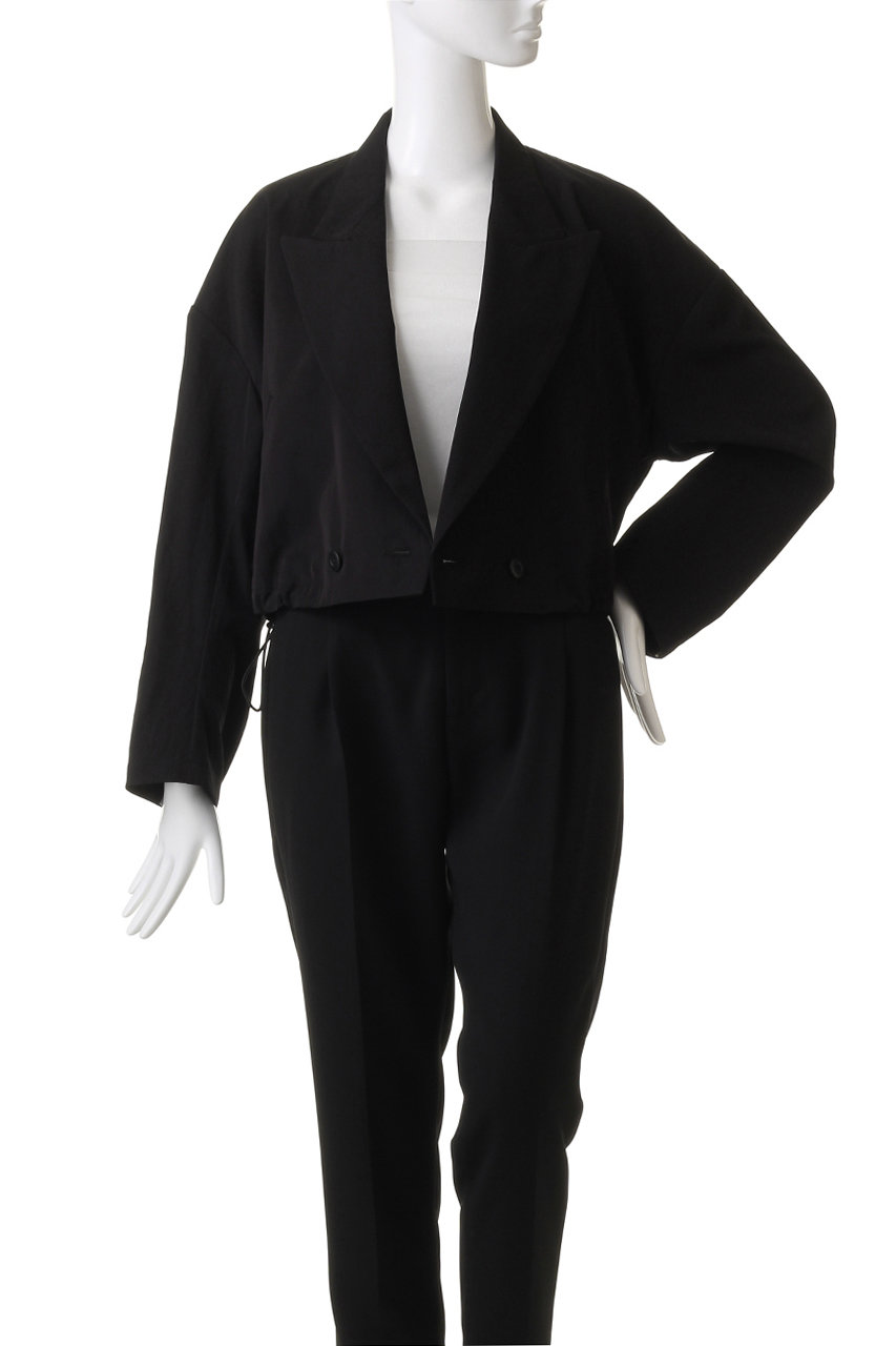 ウジョー Ujoh ベスト ジレ ブラック ドローコード ジャケット