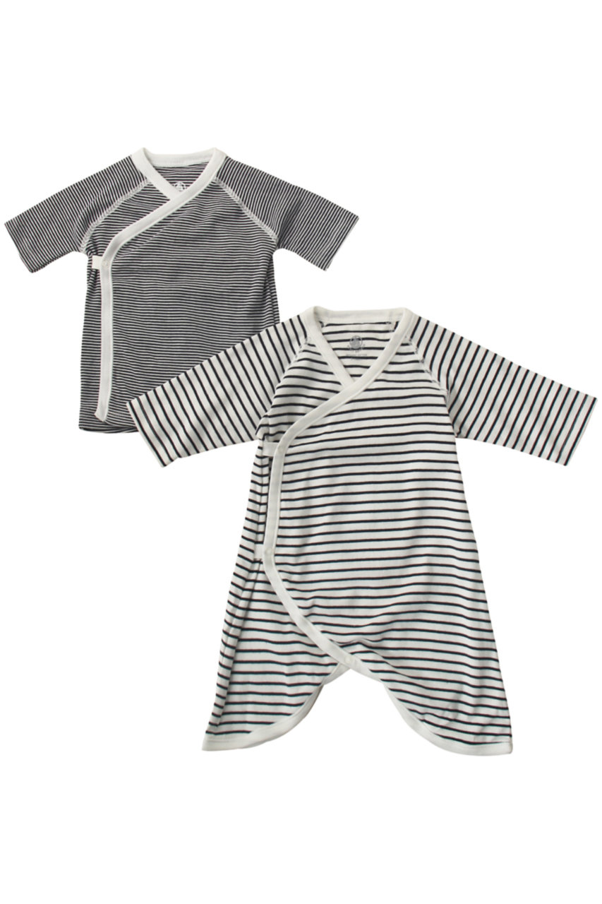 Petit Bateau Baby オーガニックコットン 短肌着 コンビ肌着