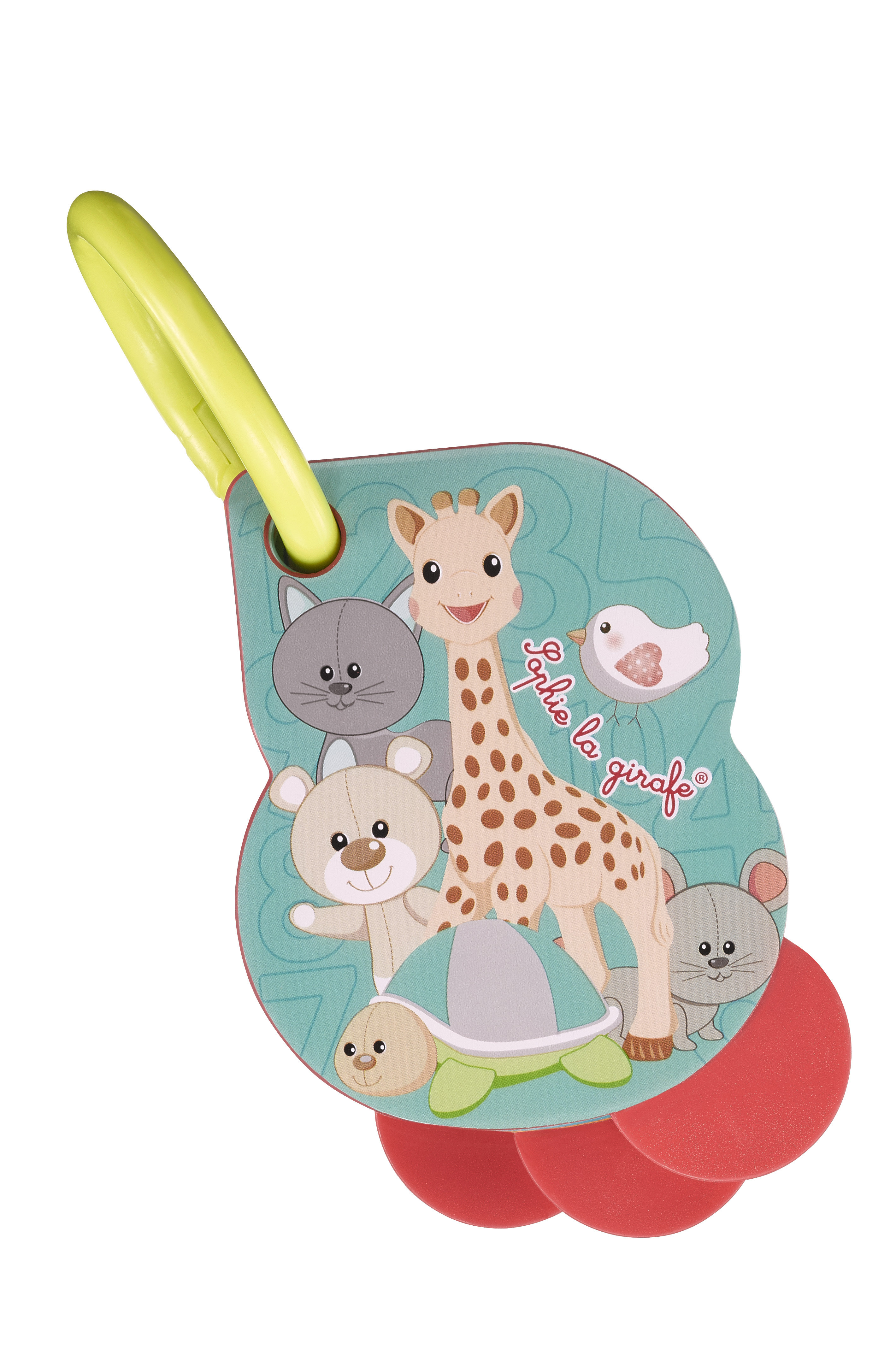  Sophie la girafe 【BABY】1.2.3 フラッシュカード (マルチ F) キリンのソフィー ELLE SHOP
