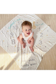 【BABY】マイルストーン・バスタオル 月齢タオル