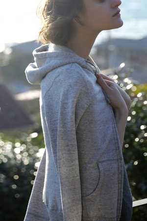 フォーコーナーズ/+FOUR CORNERSの裏毛パーカ(110100/110105)