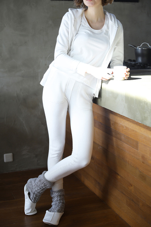 フォーコーナーズ/+FOUR CORNERSの裏毛パーカ(110100/110105)