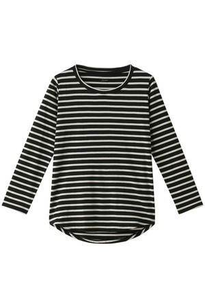 フォーコーナーズ/+FOUR CORNERSの天竺ボーダーＴシャツ(110100/110103)