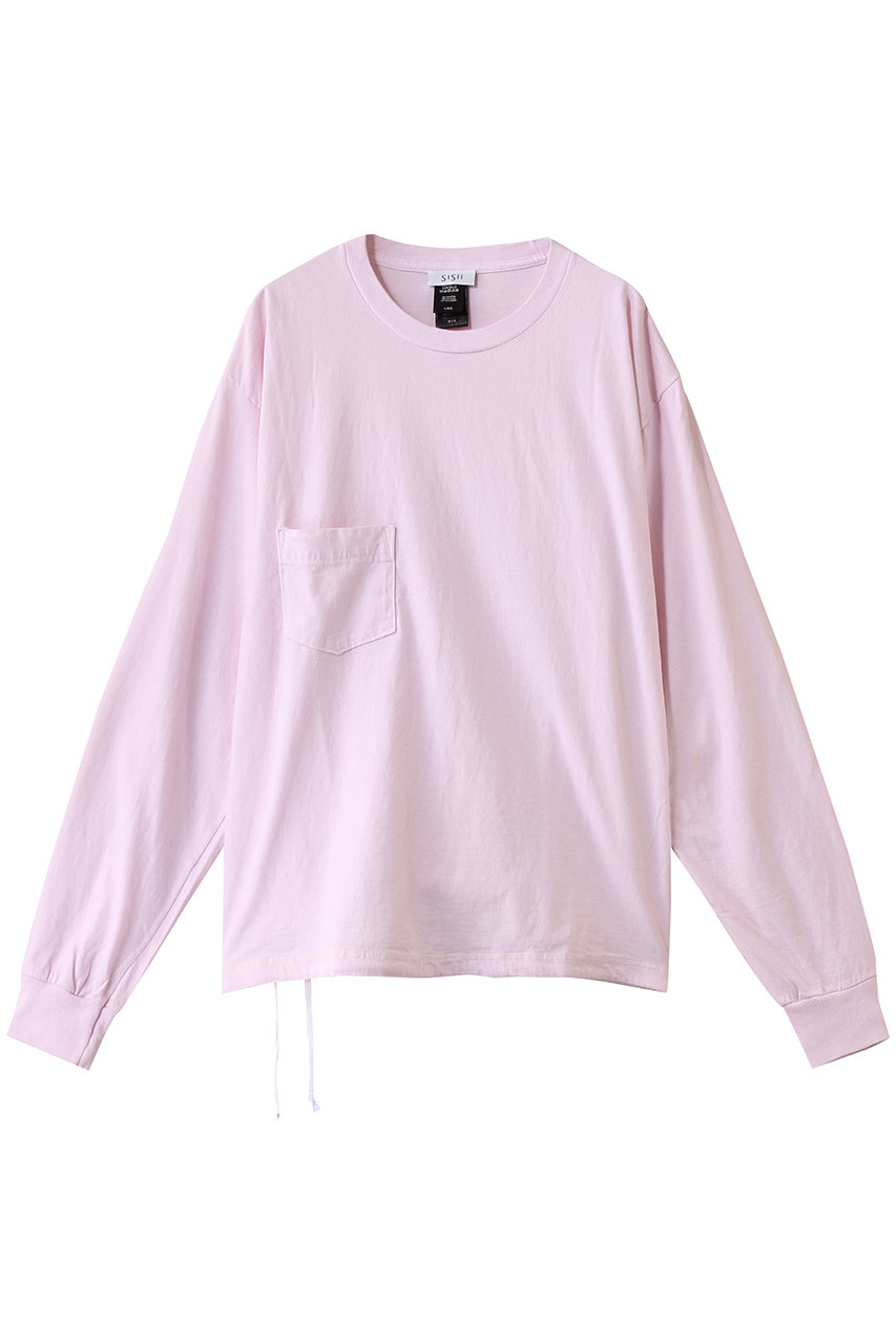 sisii 【UNISEX】【sisii×HESTRADA Gee-Wiz】ロングスリーブ スウィッチ ポケット Tシャツ (ピンク, L) シシ ELLE SHOP sisii 【UNISEX】【sisii×HESTRADA Gee-Wiz】ロングスリーブ スウィッチ ポケット Tシャツ (ピンク, L) シシ ELLE SHOP