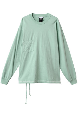 シシ/sisiiの【UNISEX】ロングスリーブ スウィッチ ポケット Tシャツ(110100/110103)