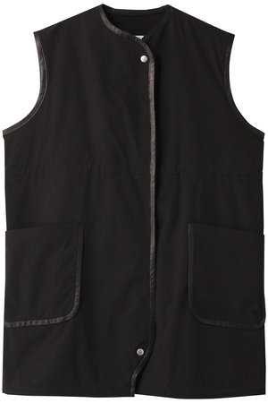 【新品タグ付き】sisii レザー ベスト トレイル 現行 青 ナイロン M Sisii シシ レザー ベスト “L2 B VEST” 114v-ol-mn レディース