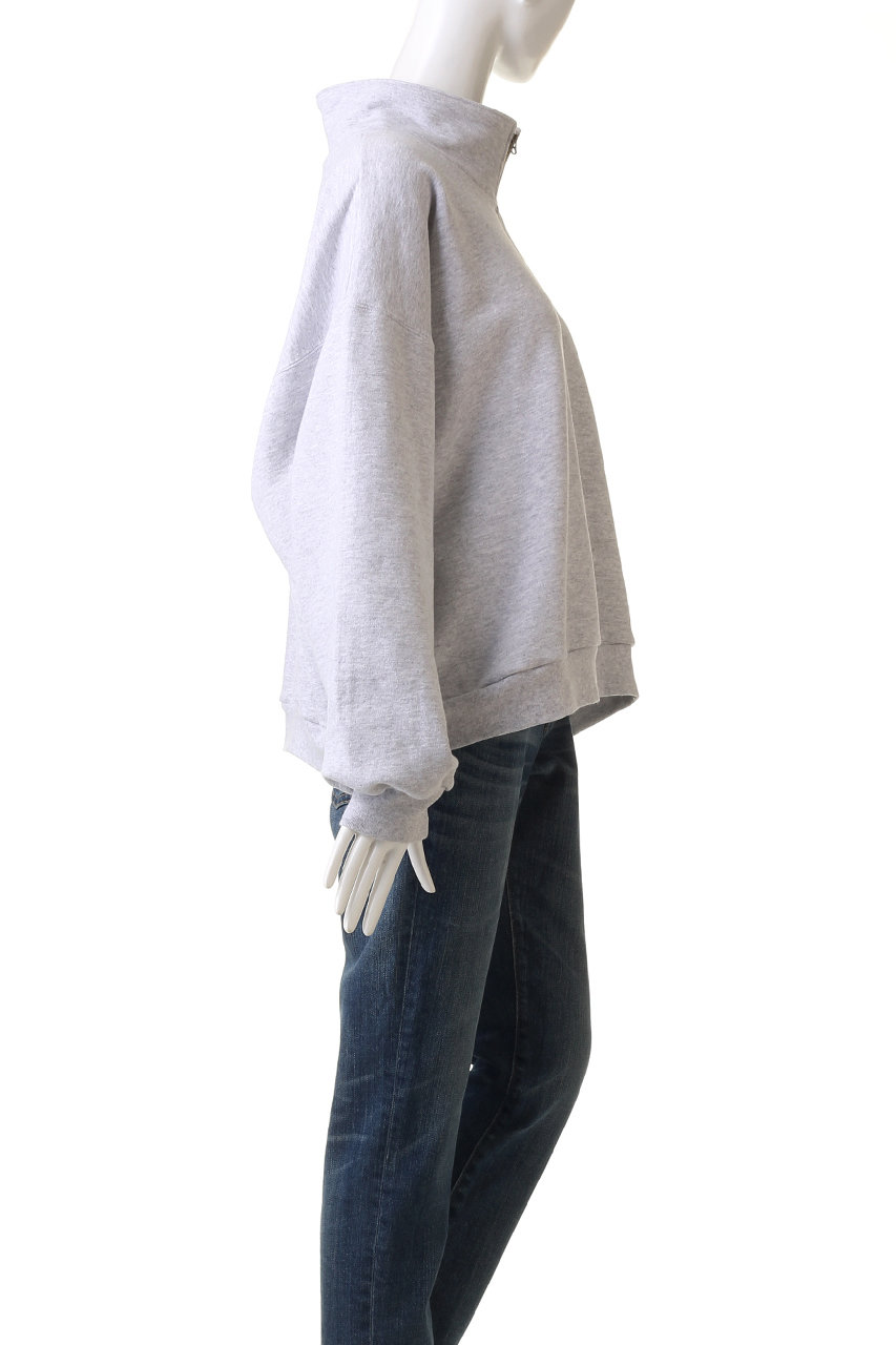 sisii(シシ)｜【UNISEX】クロップド ハーフジップ ハイネック