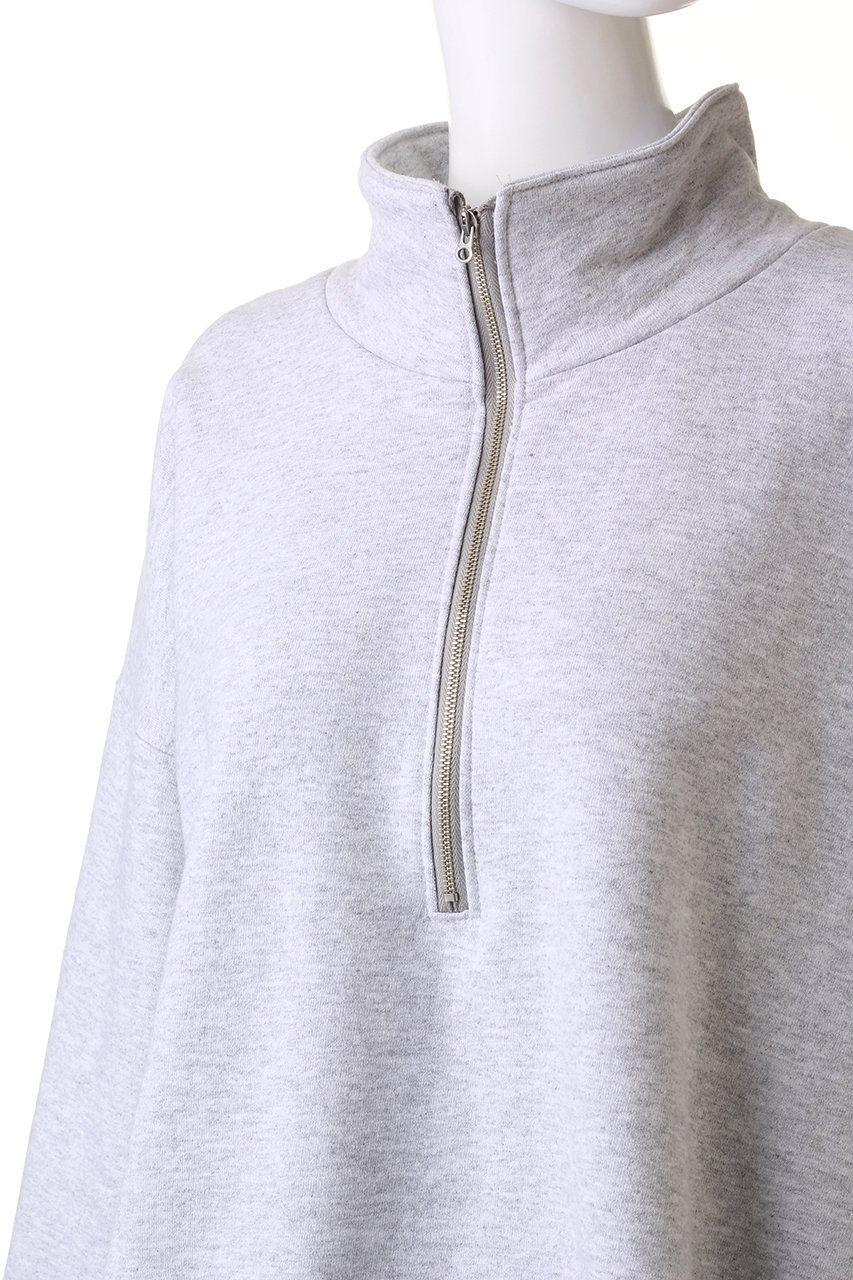 sisii(シシ)｜【UNISEX】クロップド ハーフジップ ハイネック