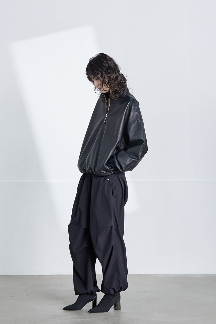 sisii(シシ)|【UNISEX】パラシュートパンツ/ブラック の通販 sisii(シシ)|【UNISEX】パラシュートパンツ/ブラック の通販