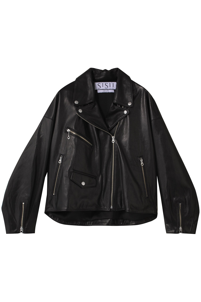 sisii(シシ)｜【UNISEX】ドロップショルダー ライダース