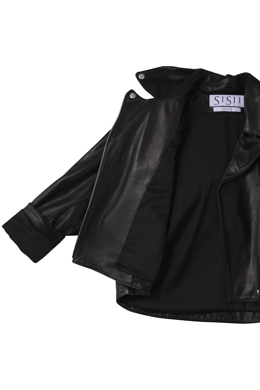 sisii(シシ)｜【UNISEX】ドロップショルダー ライダース
