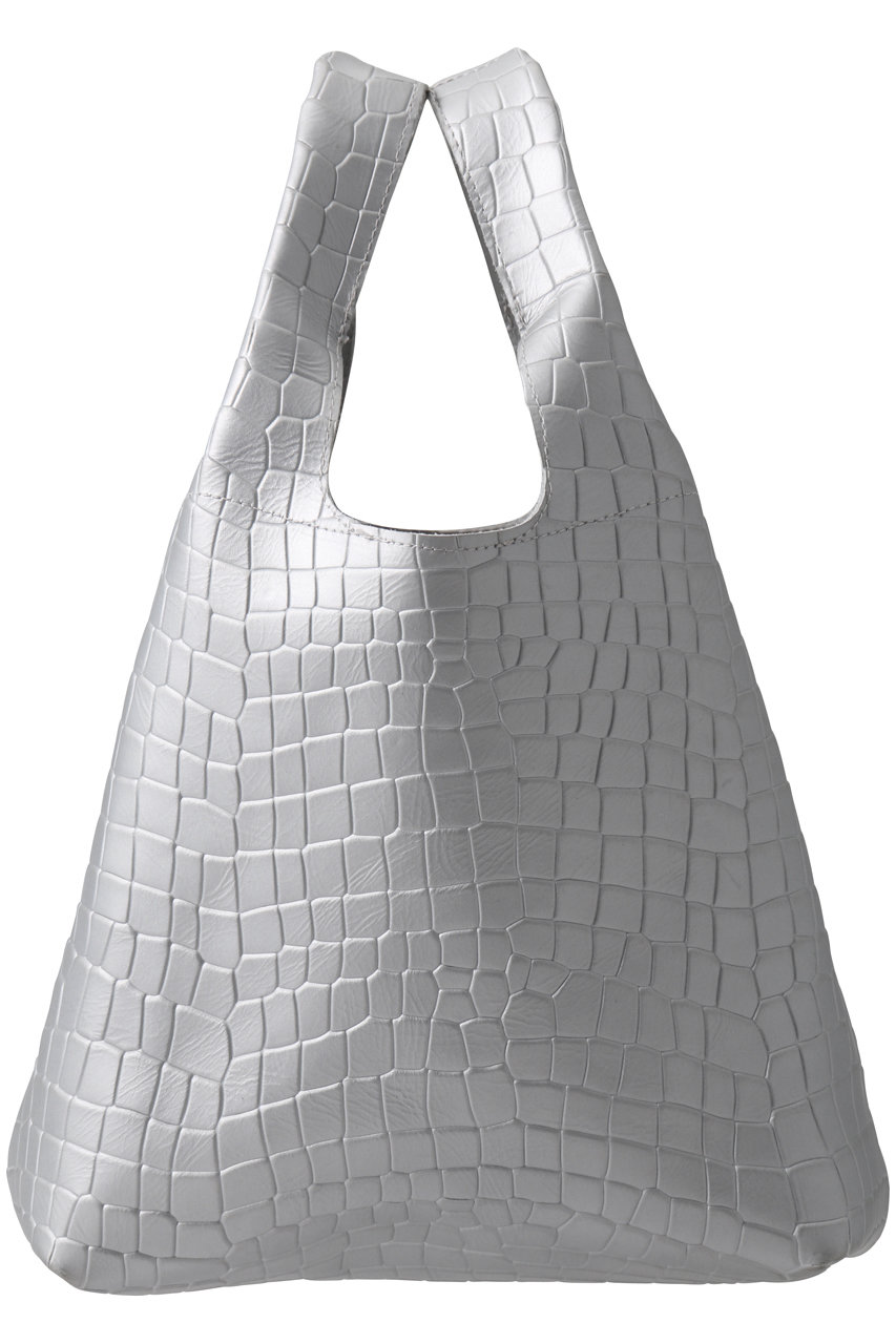sisii MIINI MARKET バッグ (シルバークロコダイル, One Size) シシ ELLE SHOP sisii MIINI MARKET バッグ (シルバークロコダイル, One Size) シシ ELLE SHOP