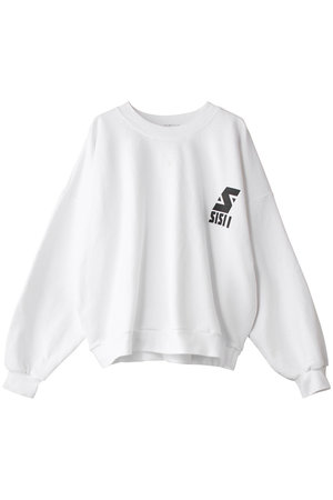 シシ/sisiiの【UNISEX】【sisii×HESTRADA Gee-Wiz】CROPPED P クルーネックスウェット(110100/110105)