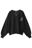 【UNISEX】【sisii×HESTRADA Gee-Wiz】CROPPED P クルーネックスウェット