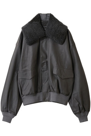 シシ/sisiiのA-2 ジャケット　2WAYムートンファー襟付き(取り外し可能)(110800/110802)