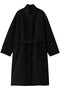 フリース ダスターコート シシ/sisii ブラック