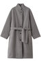 フリース ダスターコート シシ/sisii グレー