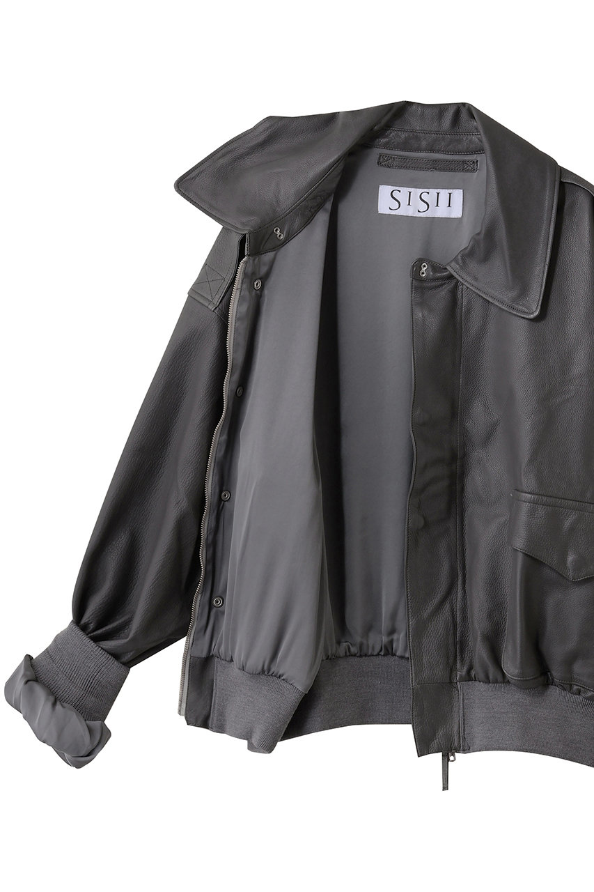 sisii(シシ)｜【予約販売】A-2 ジャケット/チャコールグレー の通販