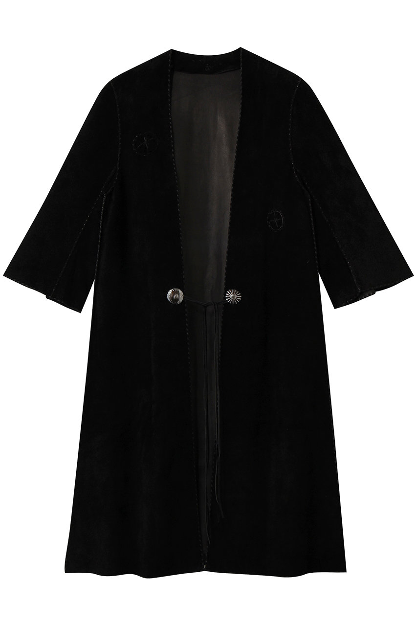 シシ/sisiiのGOWN コート(スエードブラック/066-ML)