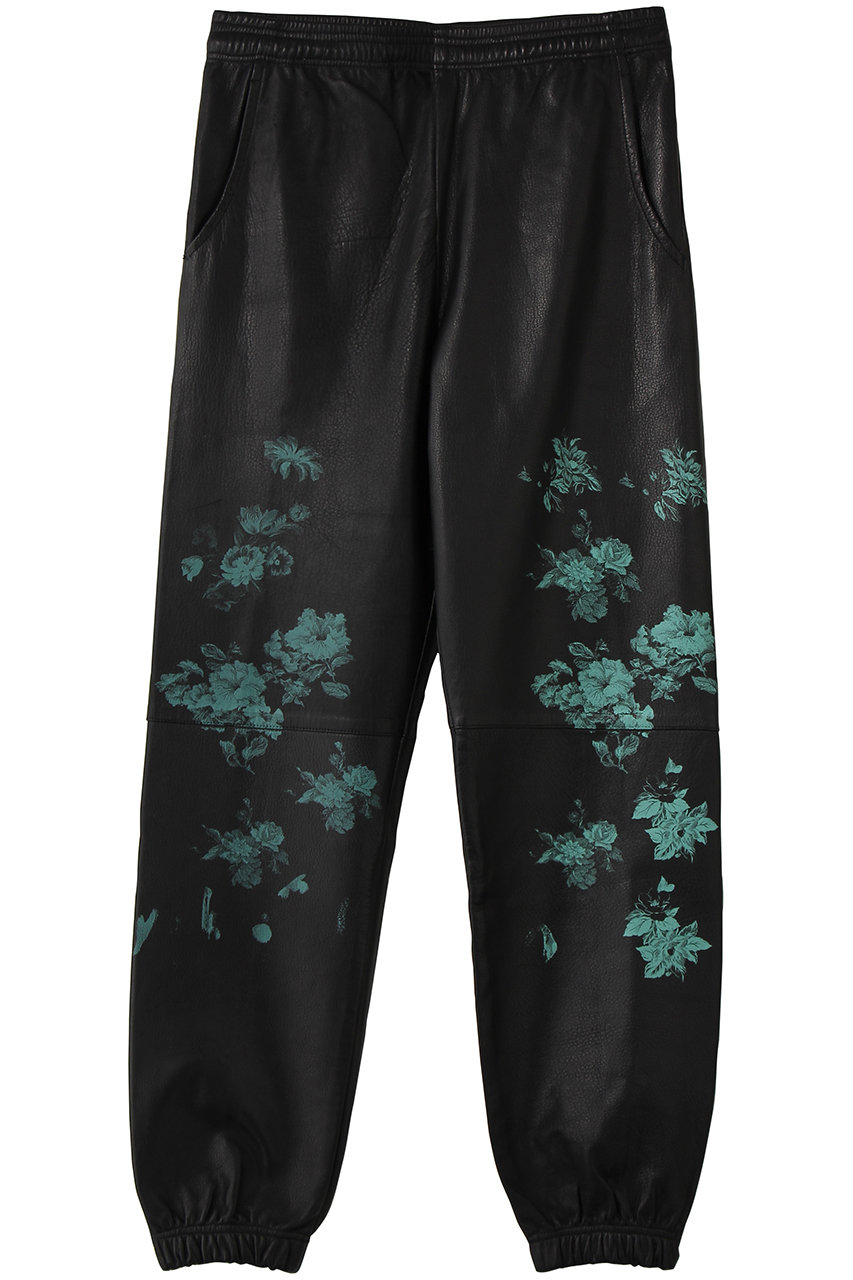 シシ/sisiiのPRINT TRAIL パンツ(ブラック/プリント3/181-OL YSA)