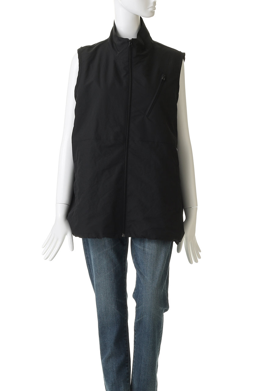 sisii(シシ)｜【UNISEX】ハイネックベスト/ブラック の通販｜ELLESHOP
