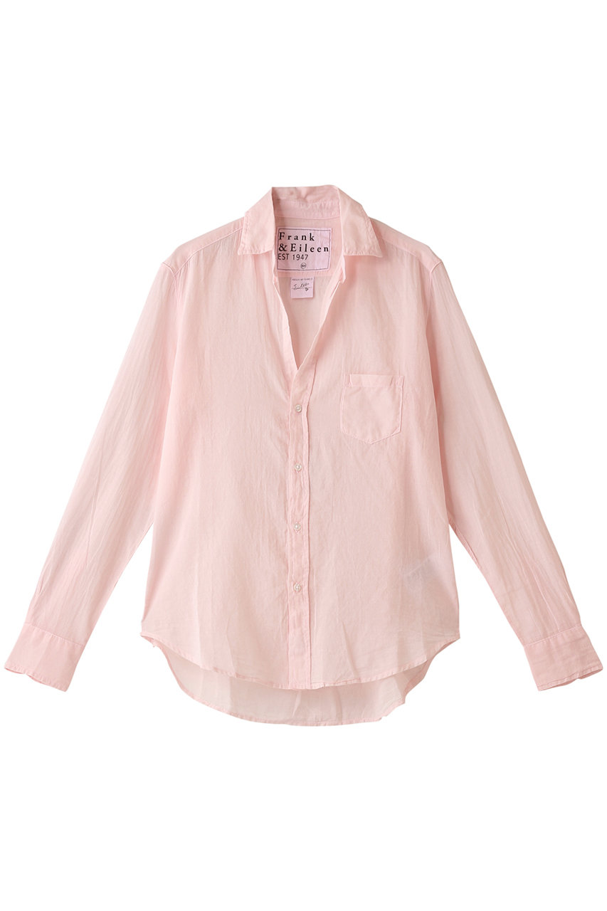 Frank Eileen フランク アイリーン Eileen ボイル カラーシャツ ピンク の通販 Elleshop エル ショップ