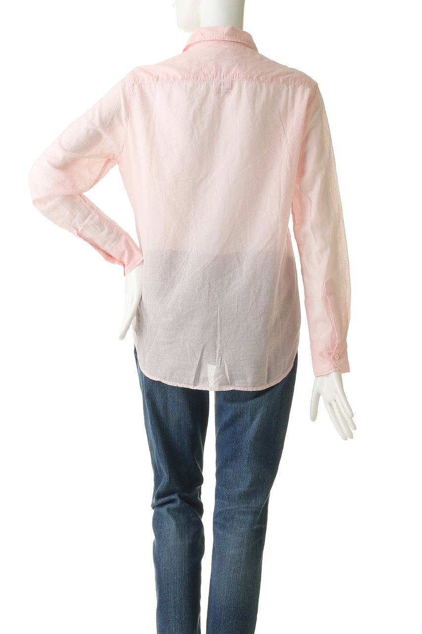 Frank Eileen フランク アイリーン Eileen ボイル カラーシャツ ピンク の通販 Elleshop エル ショップ