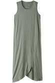 【tee lab】LUXE JERSEY ノースリーブワンピース