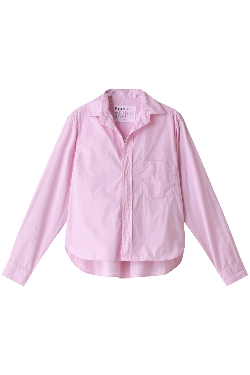 Frank Eileen フランク アイリーン Silvio スーパーリュクス カラーシャツ ピンク の通販 Elleshop エル ショップ