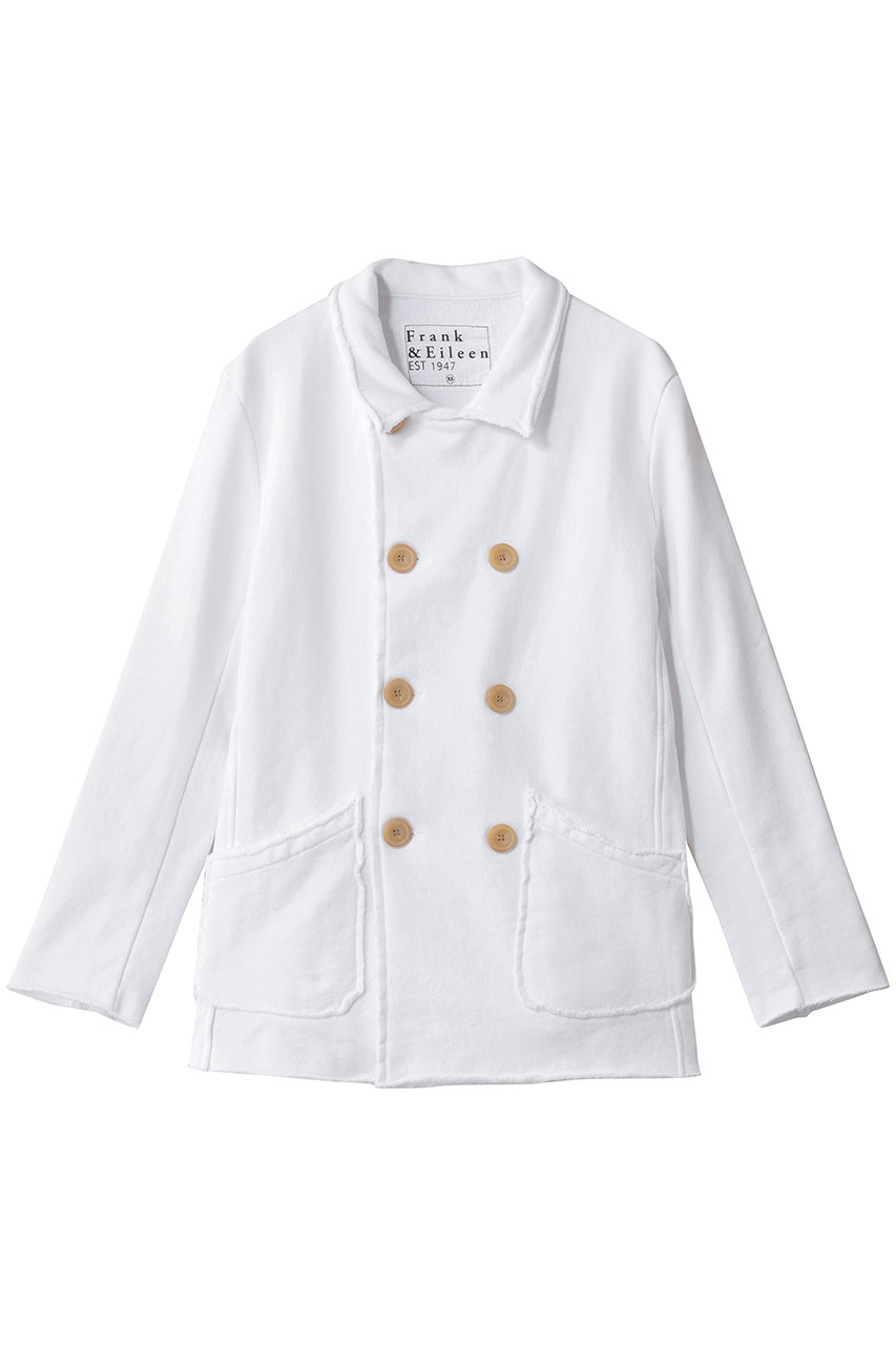 フランク＆アイリーン/Frank＆EileenのLAB BELFAST TRIPLE FLEECE ダブルジャケット(ホワイト/9910400274)