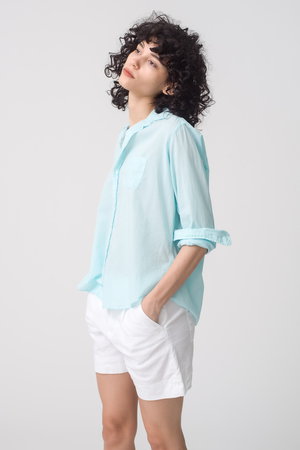 フランク＆アイリーン/Frank＆EileenのEILEEN イタリアンライトポプリン カラーシャツ(110400/110403)