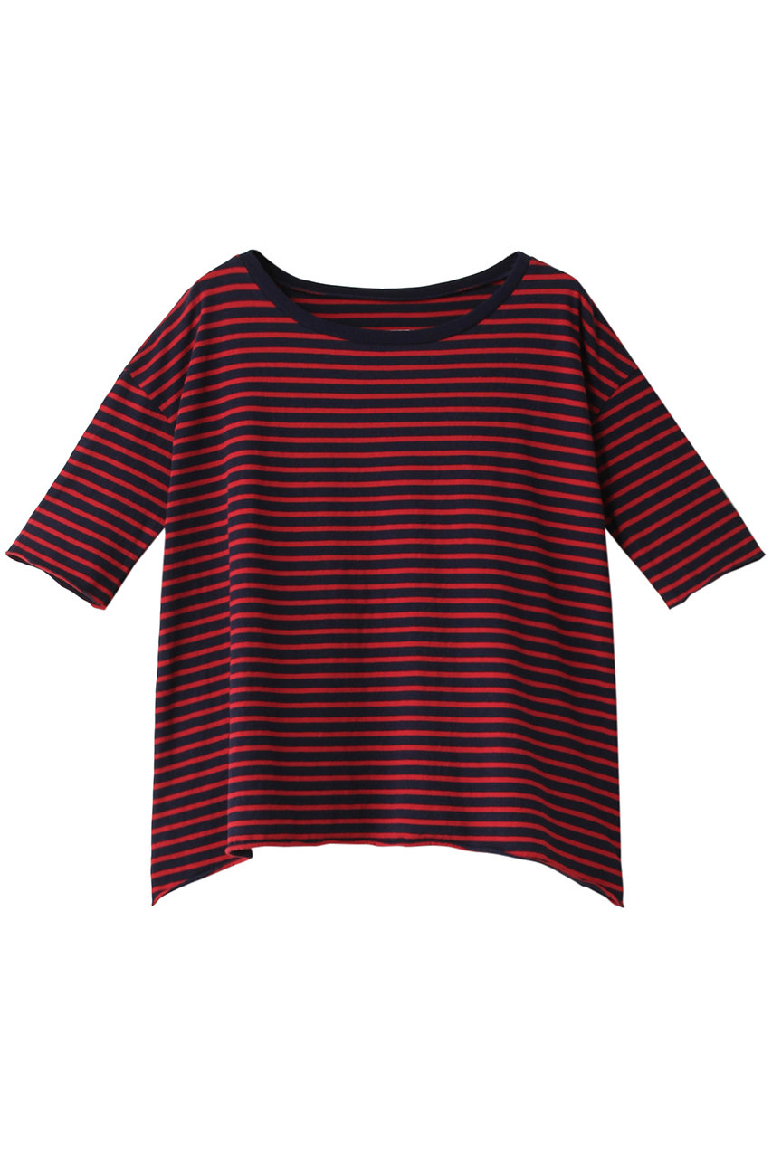 フランク＆アイリーン/Frank＆EileenのJOSEPHINE ESSENTIAL JERSEY ルーズフィットフレンチTシャツ(ネイビー/3910900376)