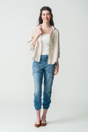 フランク＆アイリーン/Frank＆EileenのEILEEN ウォッシュドリネン シャツ(110400/110403)