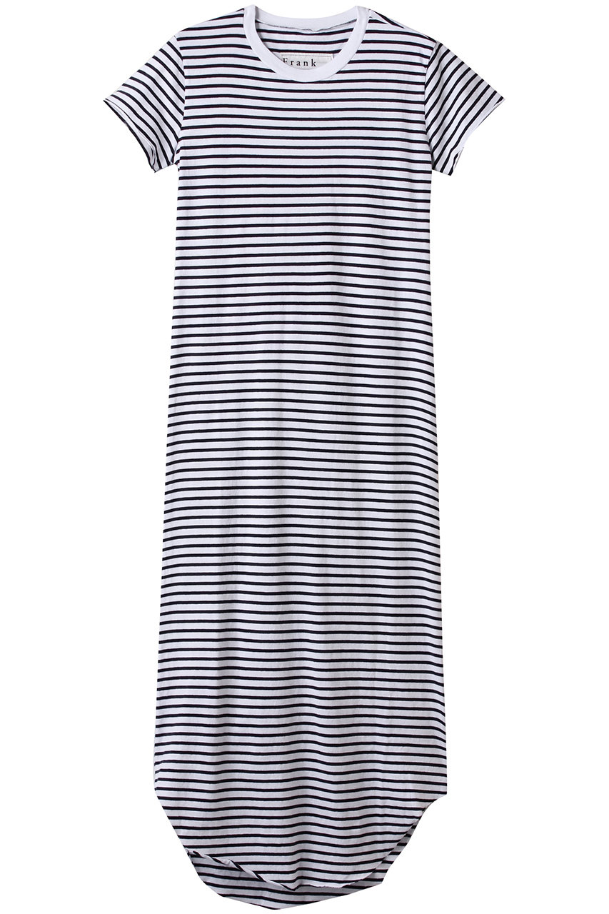 Frank&Eileen HARPER HERITAGE JERSEY マキシTワンピース (ホワイトボーダー, XS) フランク&アイリーン ELLE SHOP Frank&Eileen HARPER HERITAGE JERSEY マキシTワンピース (ホワイトボーダー, XS) フランク&アイリーン ELLE SHOP