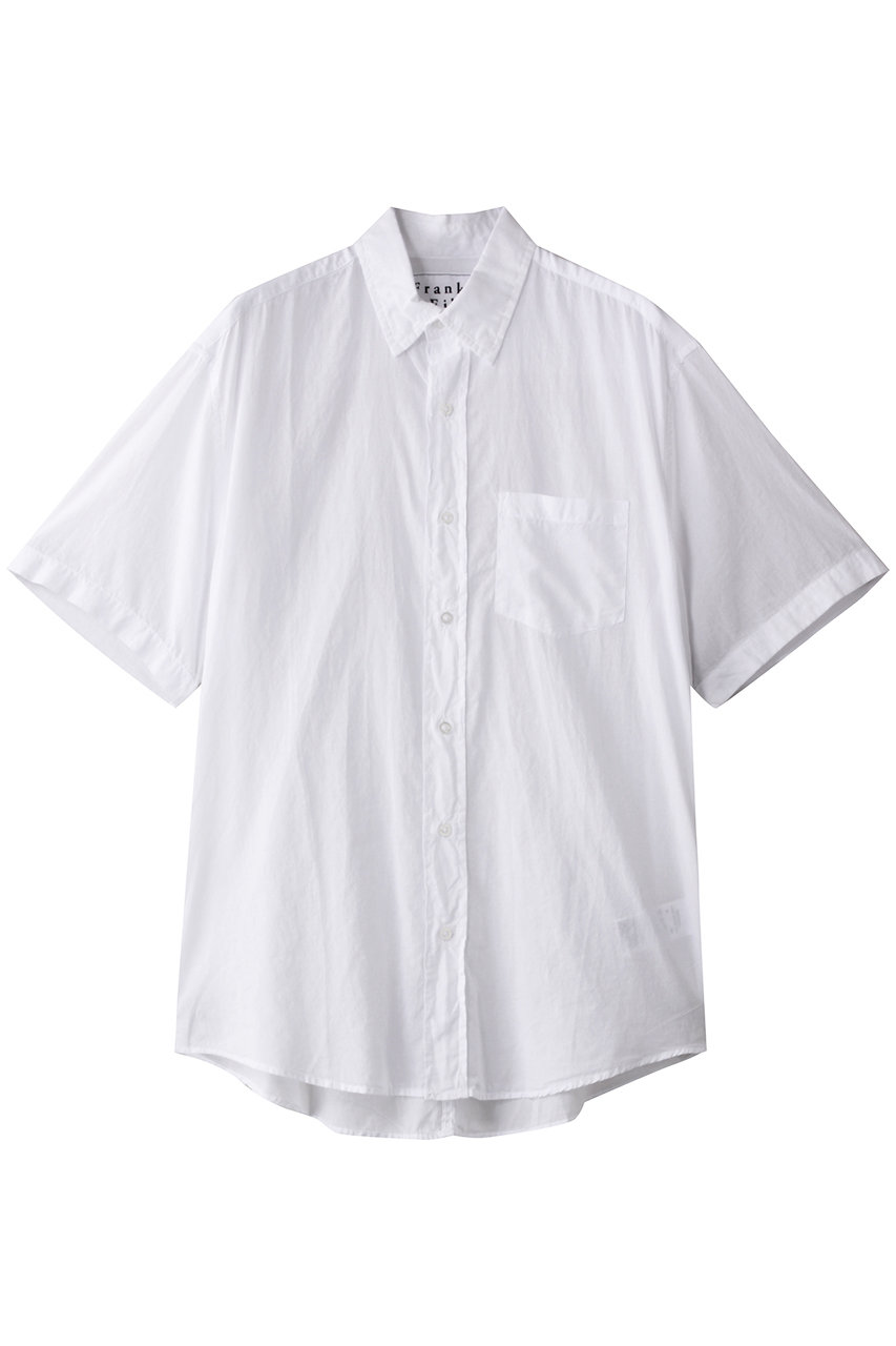Frank&Eileen 【MEN】COLIN オーガニックボイル 半袖シャツ (ホワイト, L) フランク&アイリーン ELLE SHOP Frank&Eileen 【MEN】COLIN オーガニックボイル 半袖シャツ (ホワイト, L) フランク&アイリーン ELLE SHOP