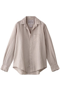 Frank & Eileen　リネン長袖シャツ　L　ベージュ Frank＆Eileen(フランク＆アイリーン)｜EILEEN ウォッシュド