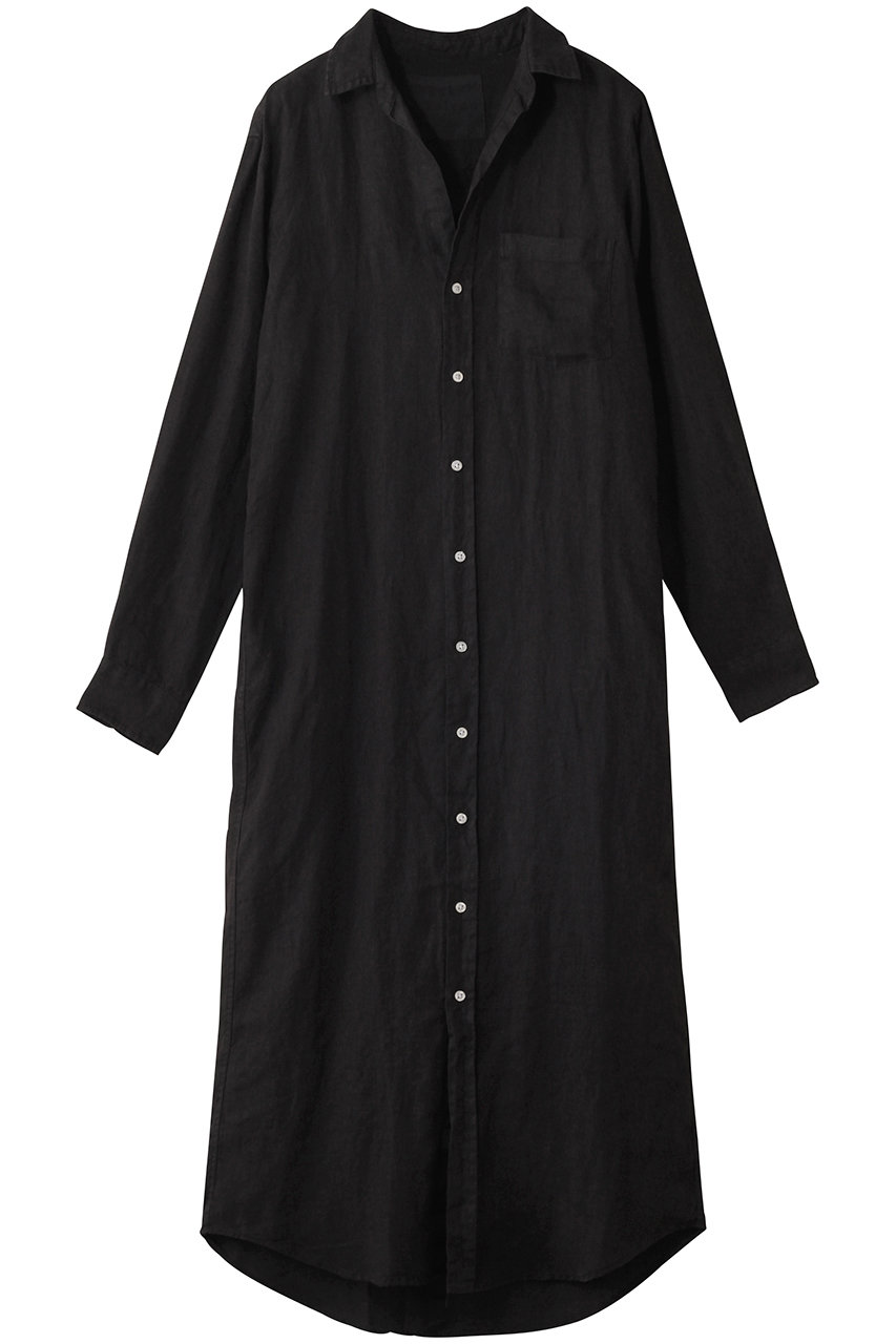 RORY ウォッシュドリネン ロングシャツ
