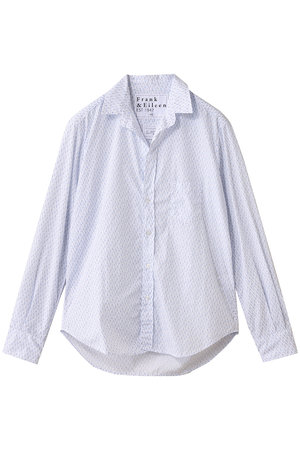 フランク＆アイリーン/Frank＆EileenのEILEEN イタリアンコットン フラミンゴモチーフ シャツ(110400/110403)