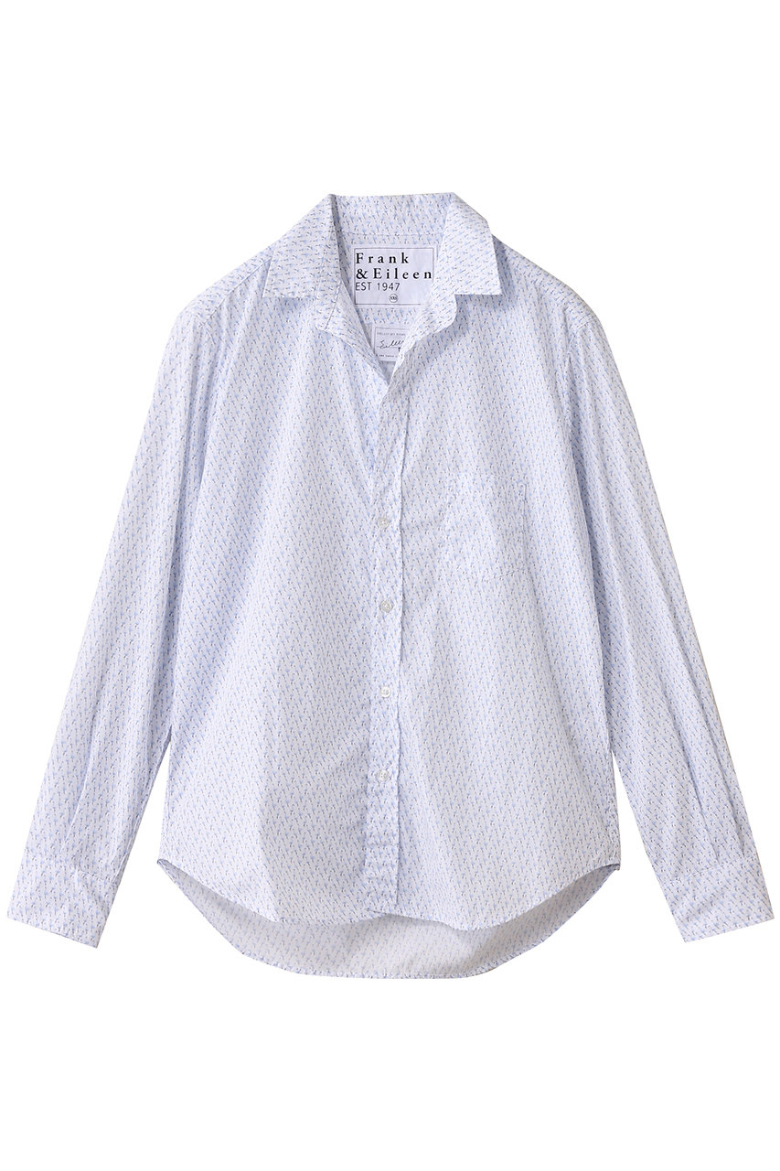 Frank&Eileen EILEEN イタリアンコットン フラミンゴモチーフ シャツ (ホワイト, S) フランク&アイリーン ELLE SHOP Frank&Eileen EILEEN イタリアンコットン フラミンゴモチーフ シャツ (ホワイト, S) フランク&アイリーン ELLE SHOP