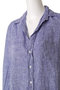 EILEEN イタリアンリネン  ブルー シャツ フランク＆アイリーン/Frank＆Eileen