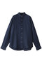 【MEN】FINBAR ウォッシュドリネン カラーシャツ フランク＆アイリーン/Frank＆Eileen ネイビー